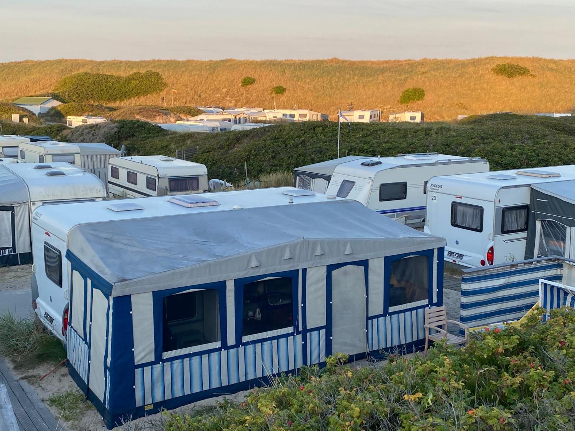 Wohnwagenvermietung Hoernum / Sylt Exterior photo